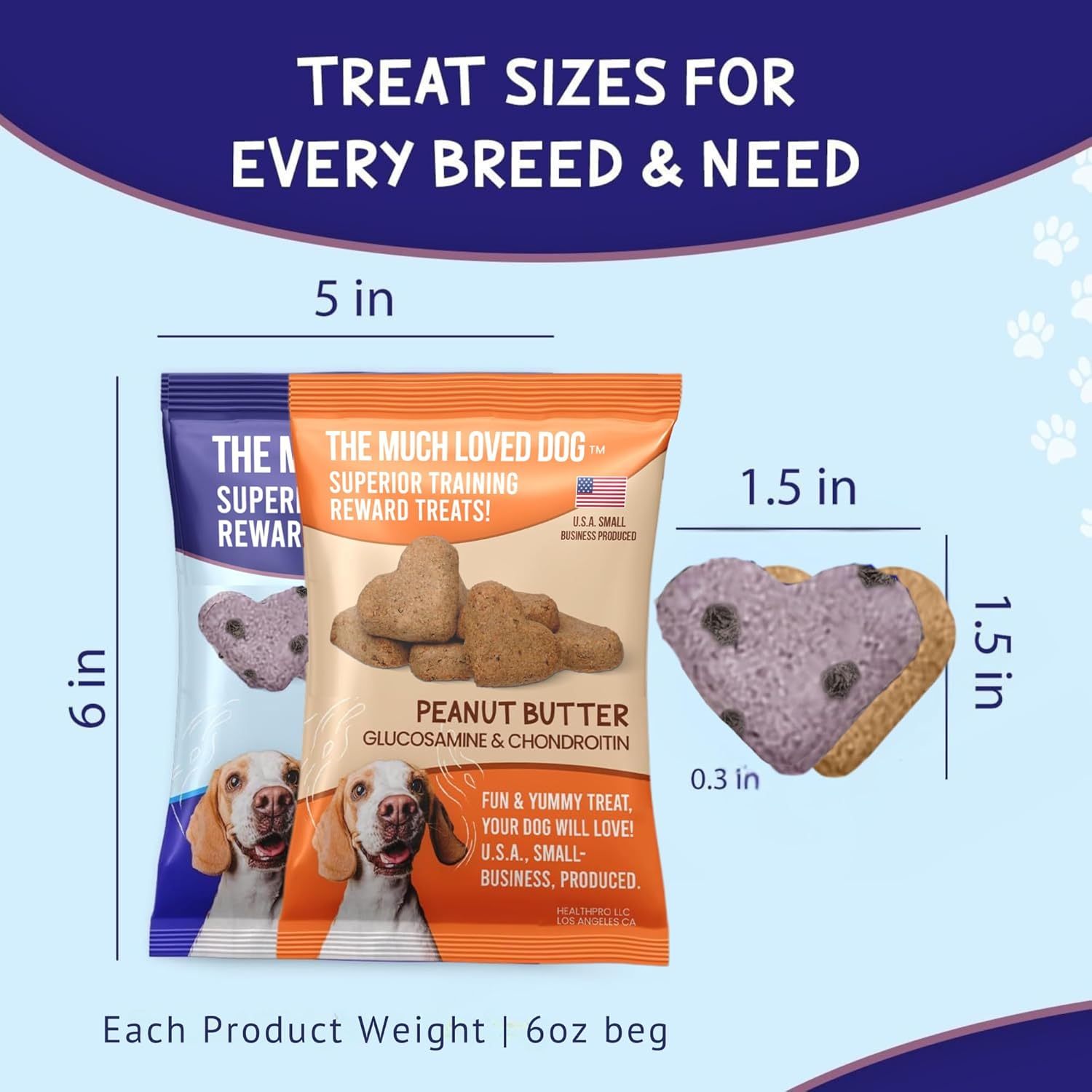 Much Loved Ultimate Dog Training Bundle - 6 Packs Premium Treats for Serious Trainers
