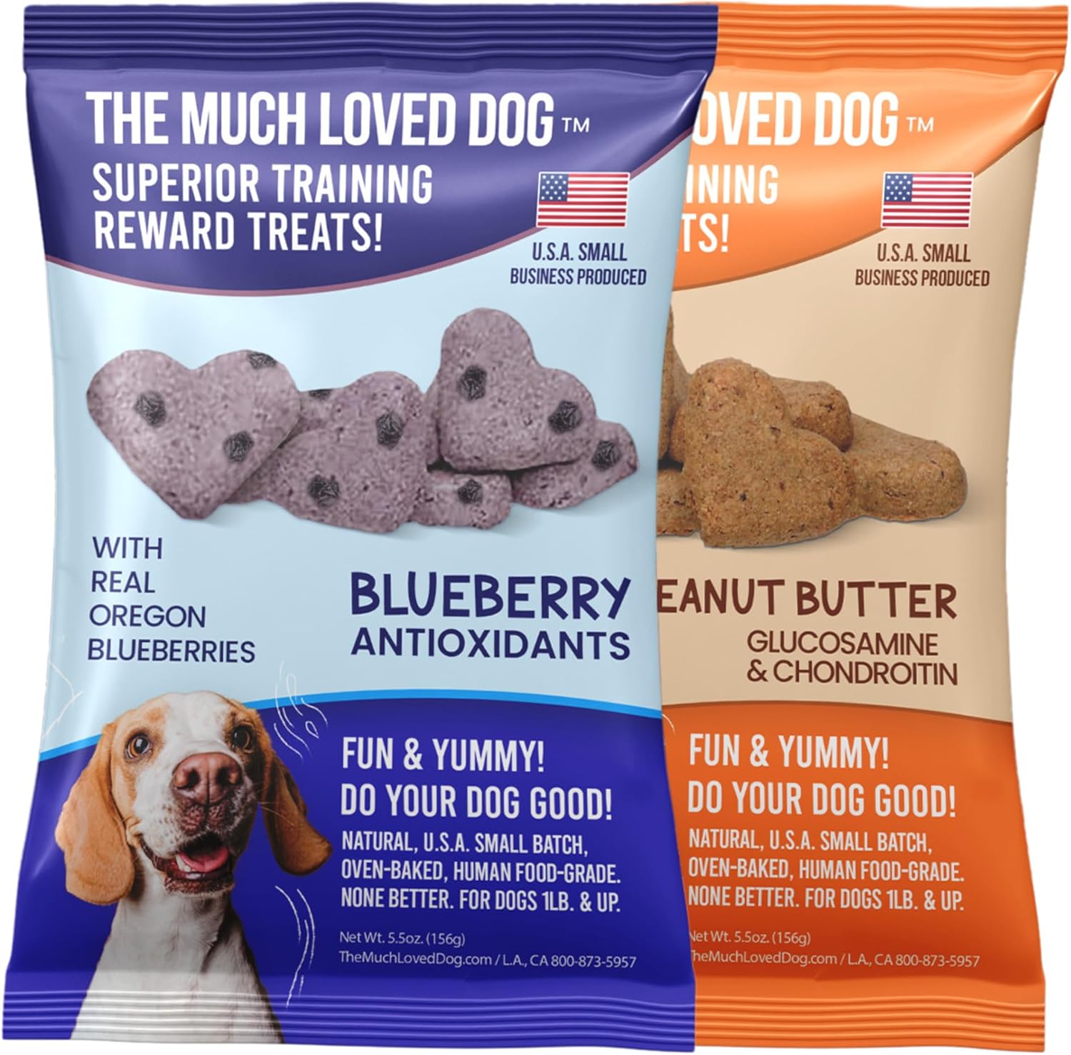 Much Loved Ultimate Dog Training Bundle - 6 Packs Premium Treats for Serious Trainers